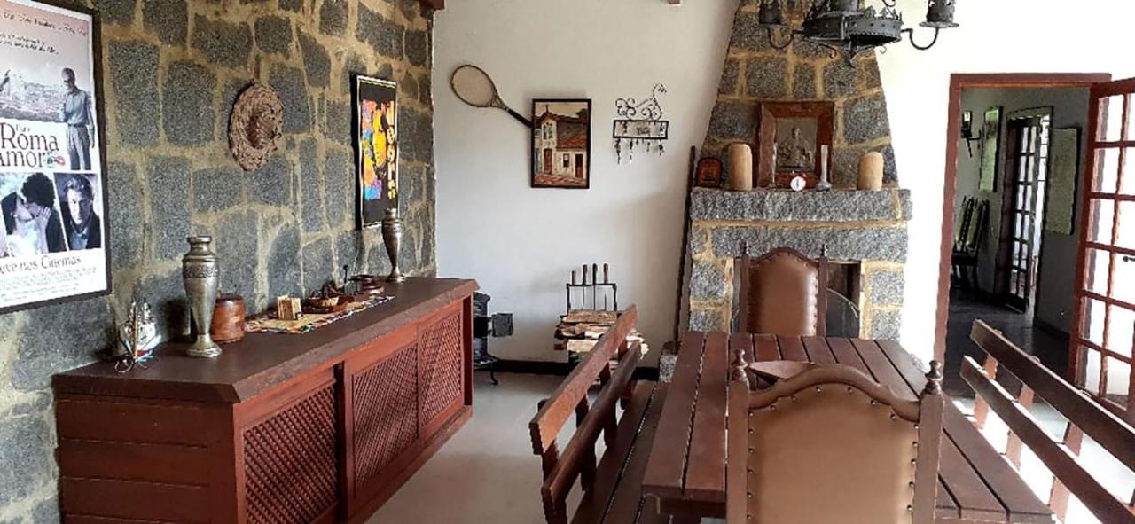 Chacara Com Wi-Fi, Churrasqueira E Lazer Em 쿠냐 외부 사진